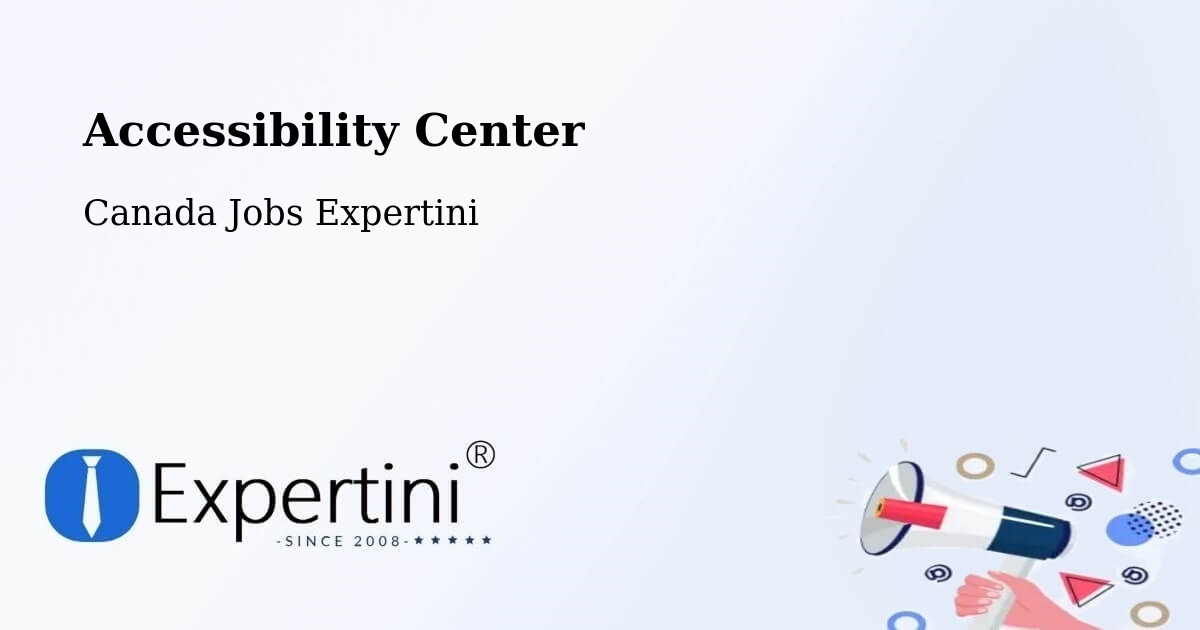 Accessibility Statement – St. John'S - Canada Jobs Expertini