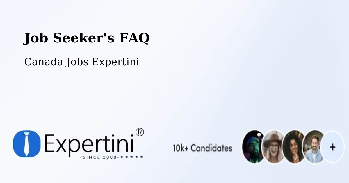 Job Seeker FAQ – St. John'S - Canada Jobs Expertini