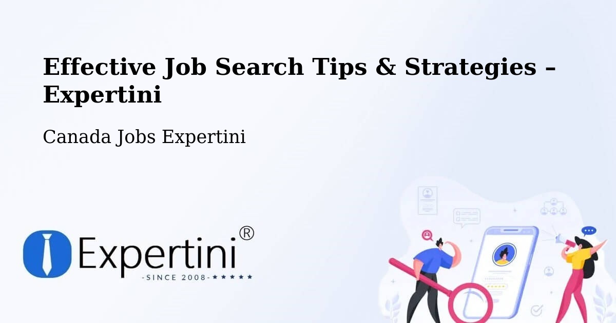 Job Search Tips & Strategies for Job Seekers – St. John'S - St. John'S, Canada Jobs Expertini